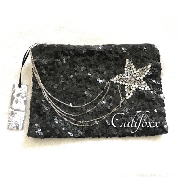 Courtney Love X Nasty Gal Sequin Clutch - Picture 3 of 5